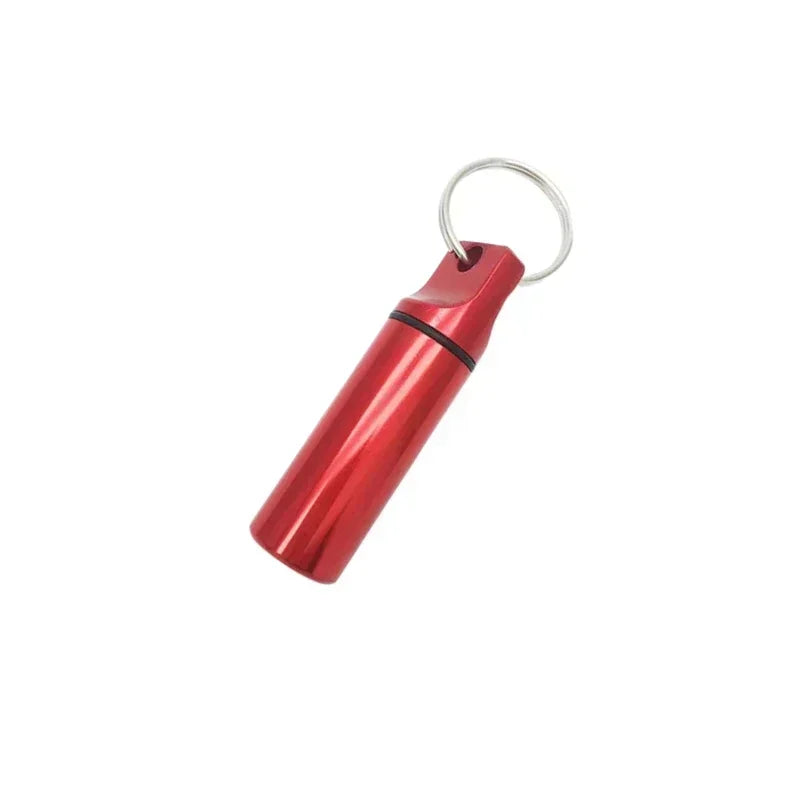 Travel Pill Tube Keychain