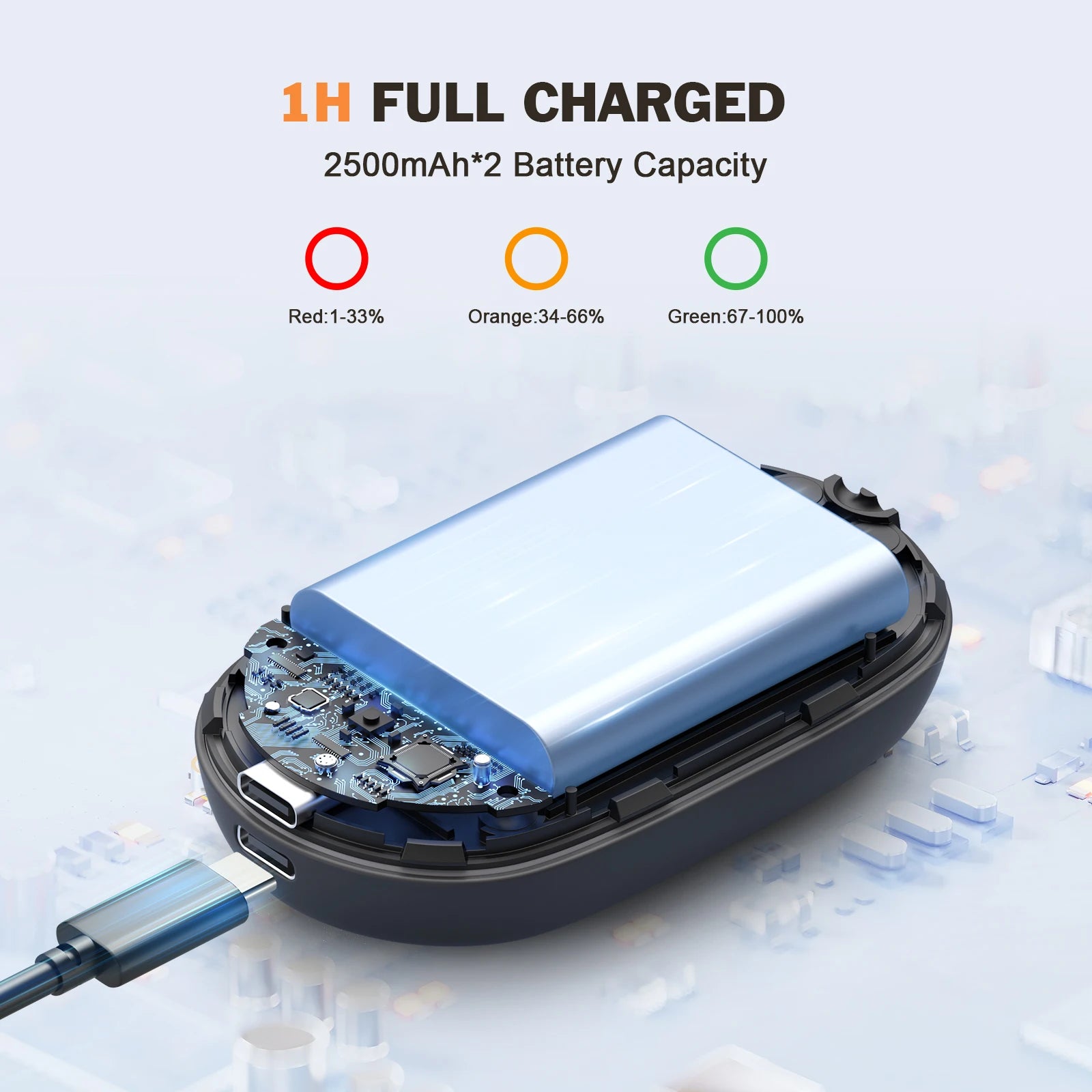 Pocket-Size Hand Warmers (2 Pack)