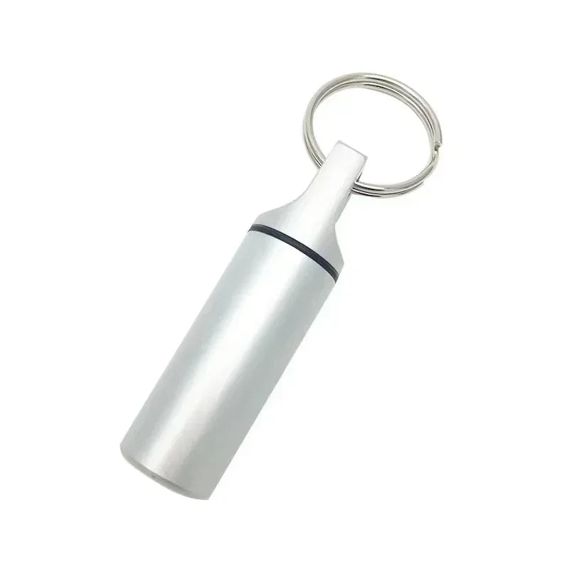 Travel Pill Tube Keychain