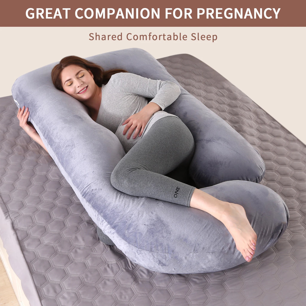 Maternity Pillow for Sleep and Nursing Support - Various Shapes