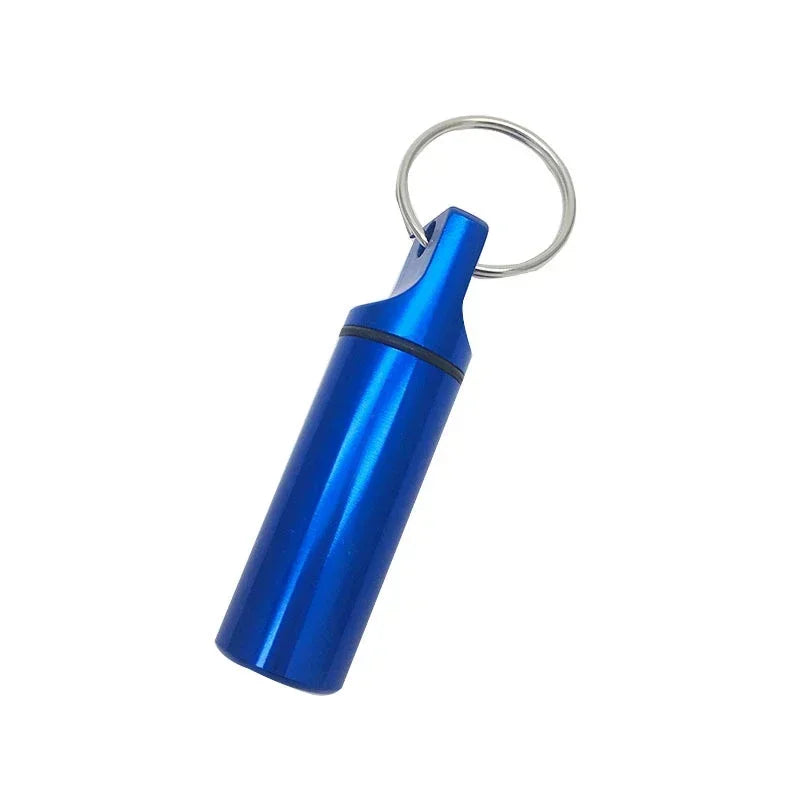 Travel Pill Tube Keychain