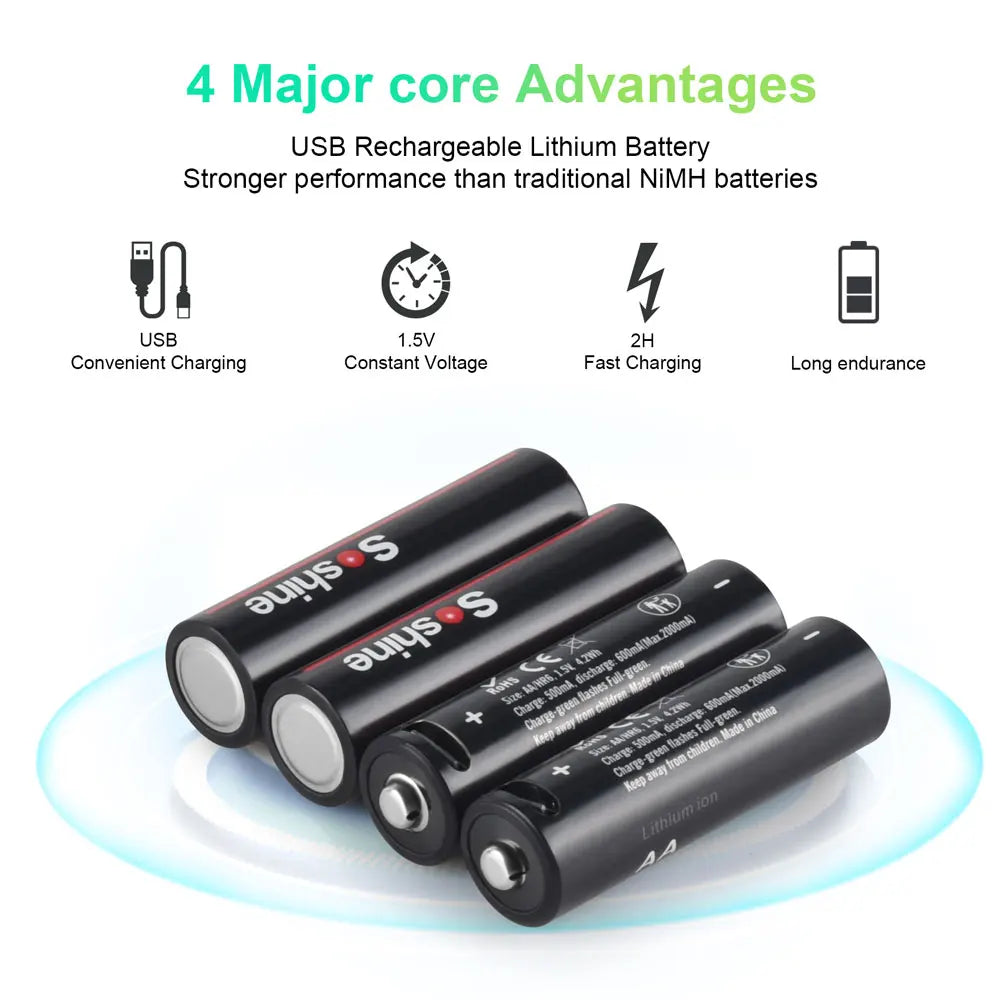 Rechargeable AA Batteries for Pill Organizers