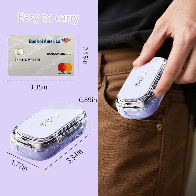 Portable Pill Cutter and Storage Box